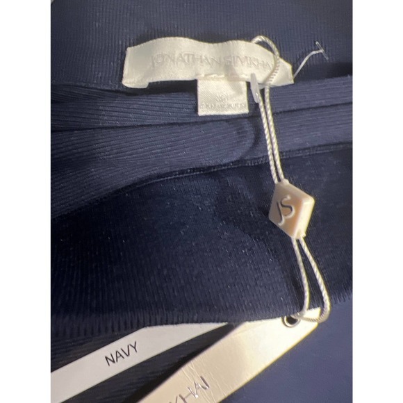 JONATHAN SIMKHAI - Navy Blue Trumpet Fluted Skirt - Size S  - NWT - Picture 5 of 5
